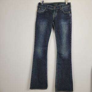 Silver Jean Company Pioneer Bootcut  Jeans Size 27
